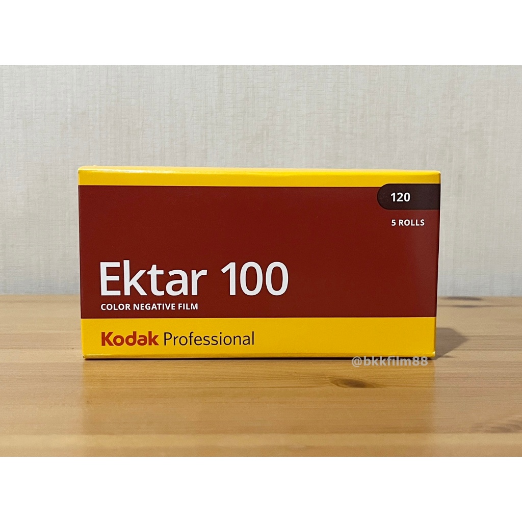 ฟิล์มสี 5ม้วน Kodak Ektar 100 120 Color Film Lubitel Hasselblad ฟิล์มถ่ายรูป Medium Format