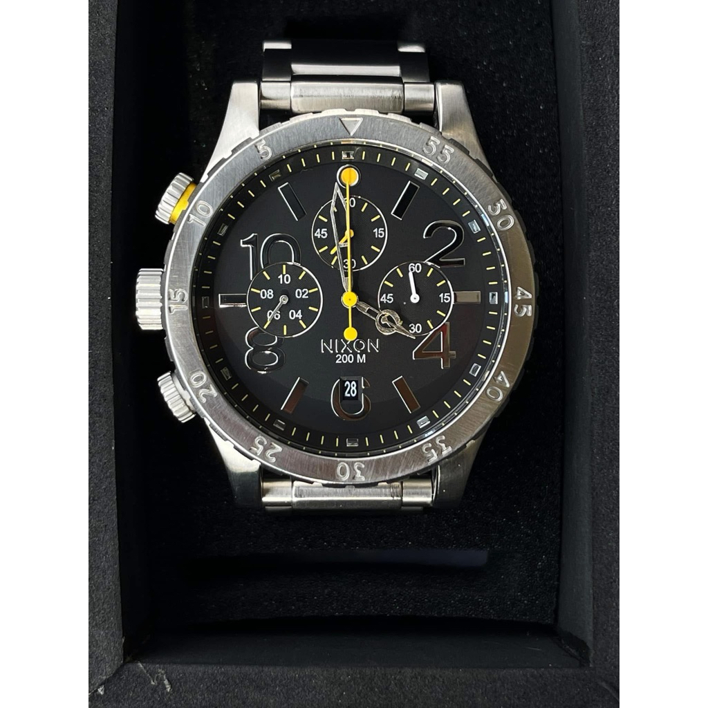 NIXON A486000 Chronograph Men’s Watch 48-20 Chrono