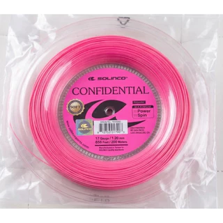 SOLINCO CONFIDENTIAL PINK SOFT 17 (1.20) เอ็นเทนนิส แบ่งขาย 12M | สปินจัด คุมบอลแม่น ฟีลนุ่ม ตีสบาย ของแท้พร้อมส่ง