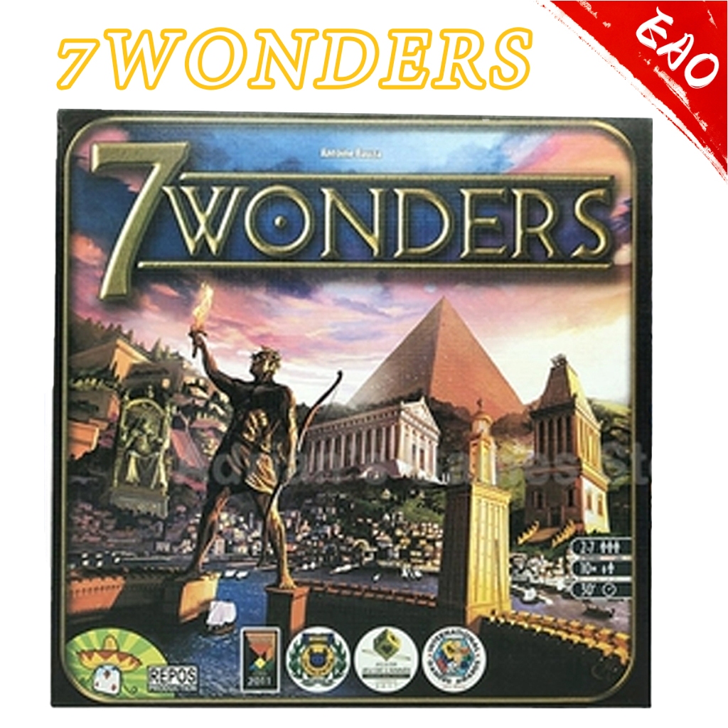 7 Wonders (ภาษาอังกฤษ) - บอร์ดเกม 7 สิ่งมหัศจรรย์