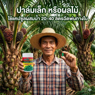 นาโนโปรพลัส นาโนพืช แร่ธาตุ อาหารหลักพืช 1 ขวด 100 เม็เ