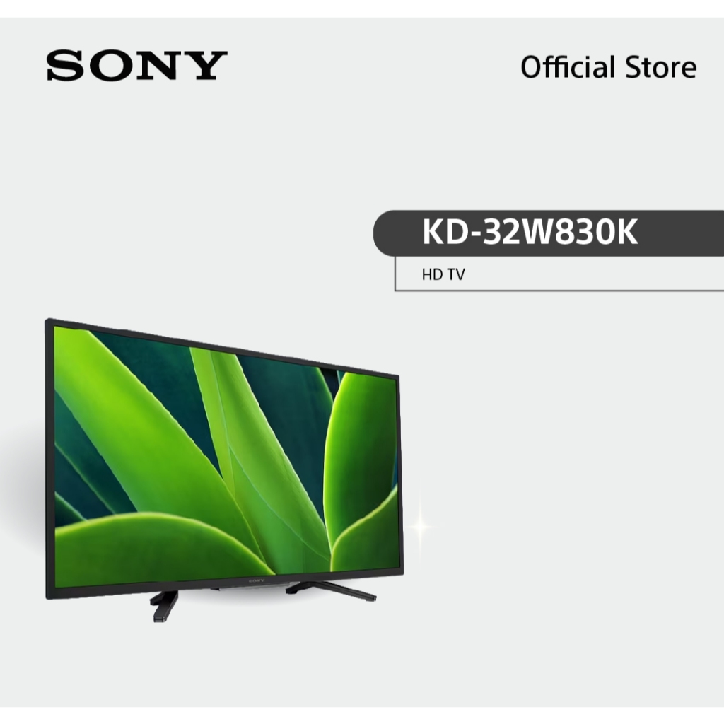 Sony ทีวี 32 นิ้ว รุ่น KD-32W830K HDR Smart TV (Google TV)
