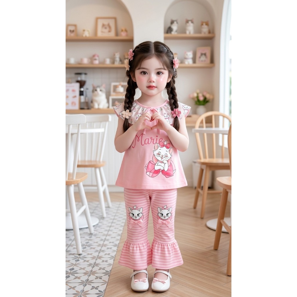 พร้อมส่ง ba013-ba014 8766 คอบัวมาลี