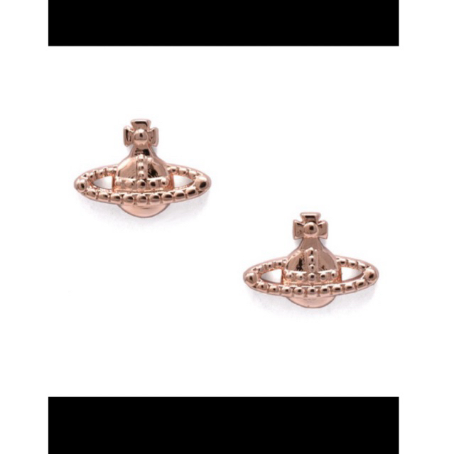 Vivienne Westwood Farah Earrings – Pink Gold