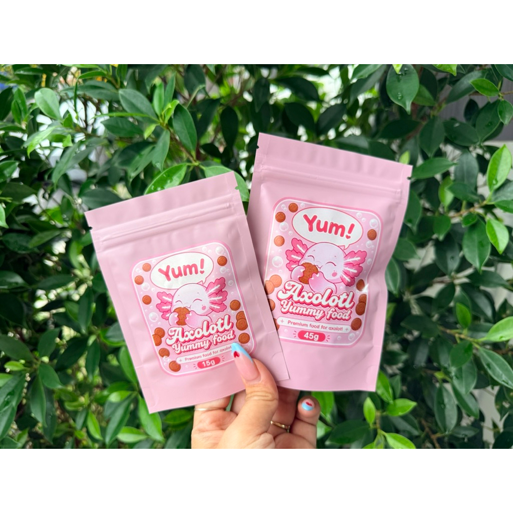 Axolotl Yummy Food อาหารหมาน้ำโปรตีนสูง