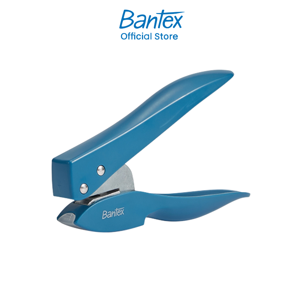 Bantex เครื่องเจาะรู เจาะรูบัตรพนักงาน 6mm  ตัวเจาะกระดาษ มีช่องเก็บกระดาษ เจาะง่ายเบาแรง Slot Punch