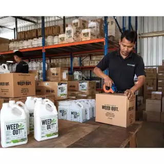 🌿 WEEDOUT กำจัดหญ้าครบวงจร ขนาด 1,000ml. ส่งฟรี ของแท้ ตัวจบทุกปัญหาหญ้ารก ช่วยให้แปลงสะอาดพร้อมสร้างผลผลิต ของเเท้