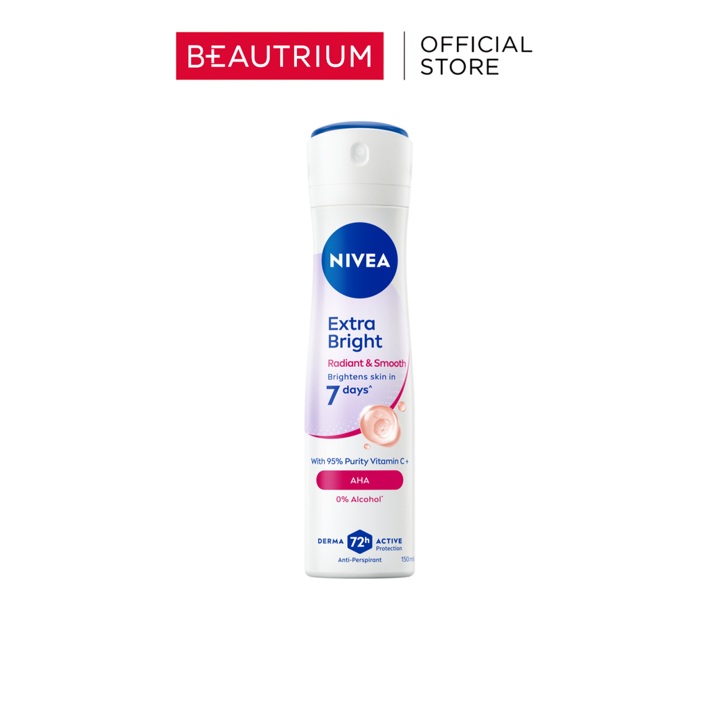 NIVEA Extra Bright Radiant Spray สเปรย์ระงับกลิ่นกาย 150ml