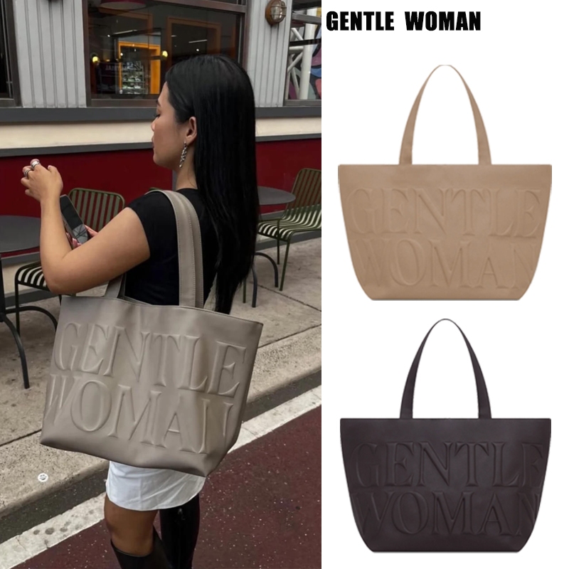 [เอาท์เล็ท]GENTLE WOMAN GW Daily Tote Bag กระเป๋าโท้ท กระเป๋าสะพายไหล่ gentlewomen กระเป๋า กระเป๋าแบรนด์ไทย เยื่อหุ้มสมอ
