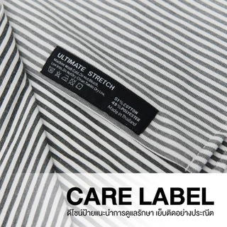 Yuedpao Ultimate Stretch Stripe - Women's Pin Stripe Long Sleeve Shirts (Regular Fit) เสื้อเชิ้ตลายทางผู้หญิง แขนยาว