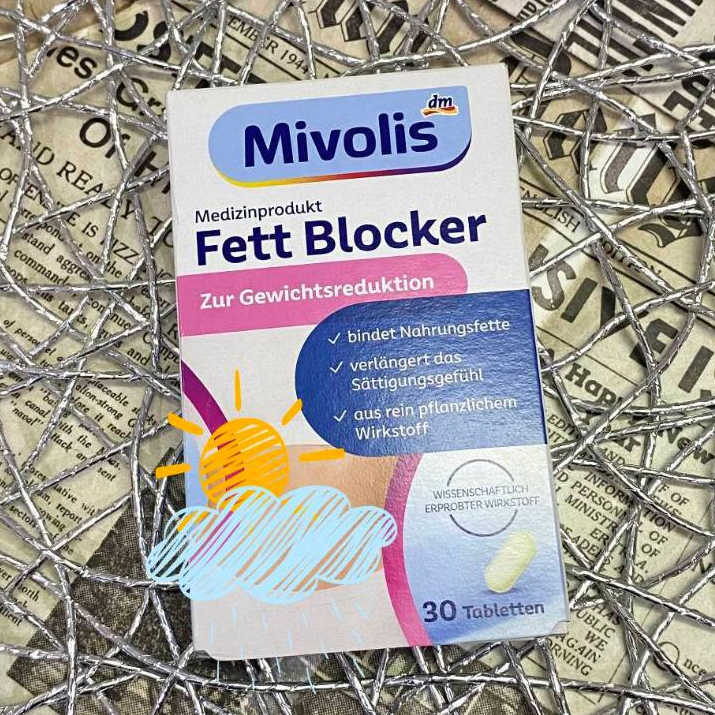 แพ็คเกจใหม่ Mivolis fett 30เม็ด จากเยอรมัน