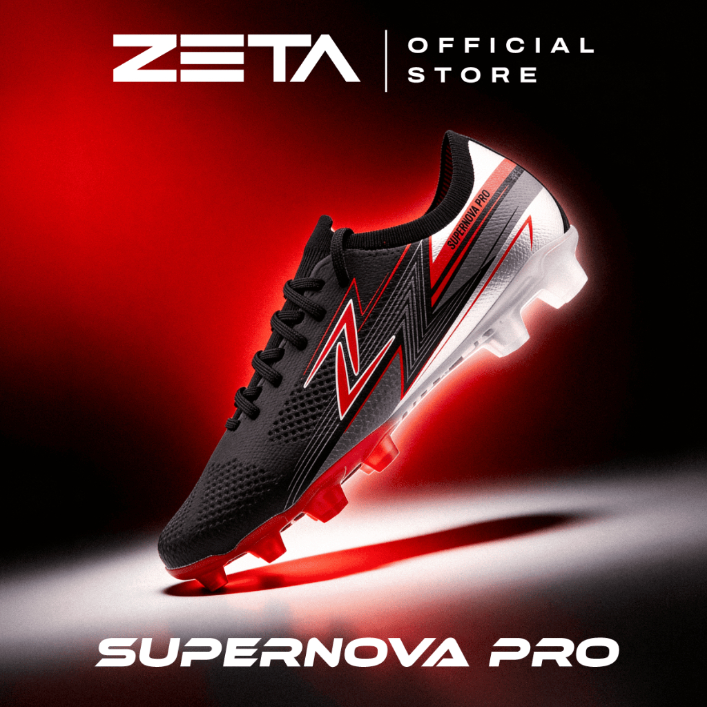 ZETA ซีต้า รองเท้าฟุตบอล รุ่น SUPERNOVA PRO *น้ำหนักเบา นุ่ม ทนทาน*