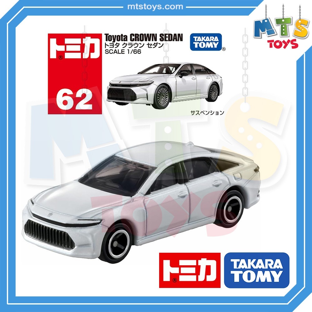 **MTS Toys**Takara Tomy : Tomica no.62 Toyota Crown Sedan ของแท้จากญี่ปุ่น
