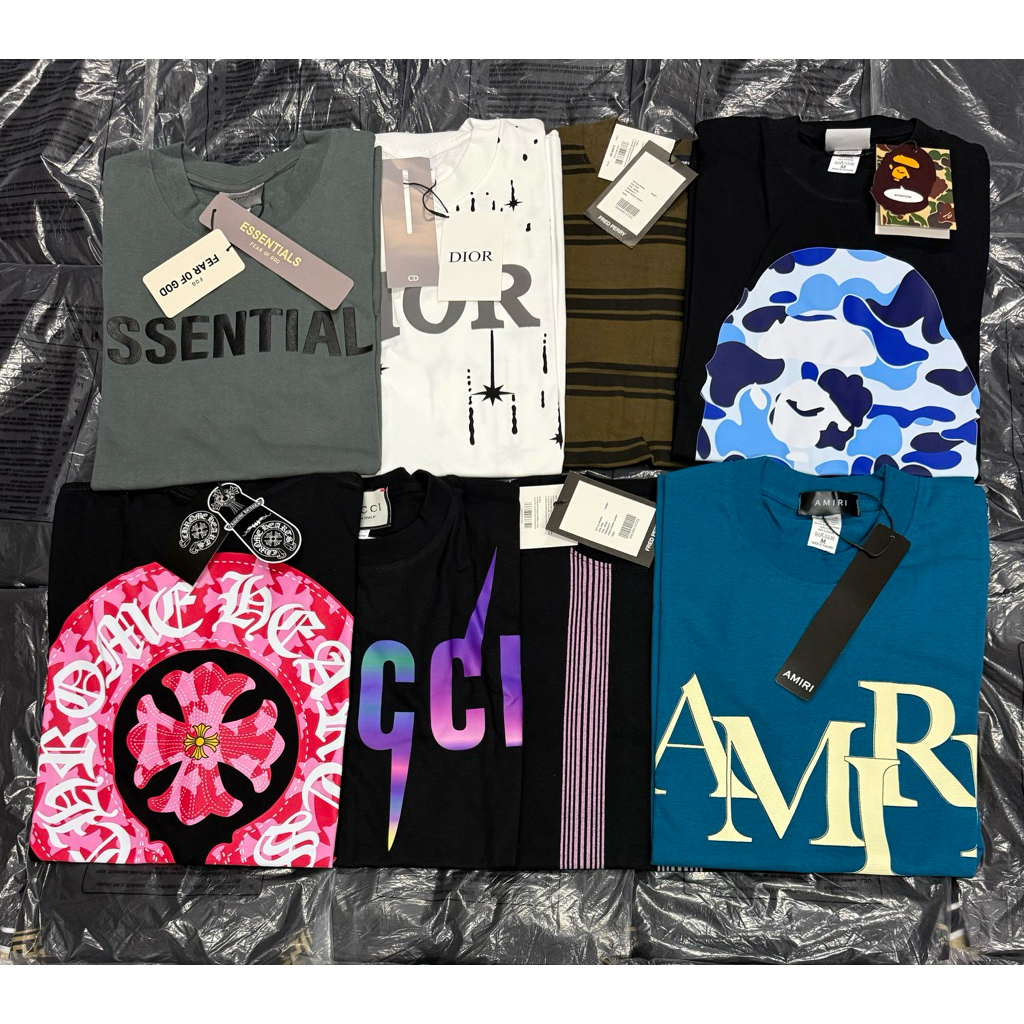 🔥🔥รวมเสื้อยืดแบรนด์สิ้นค้าขายดี🔥🔥