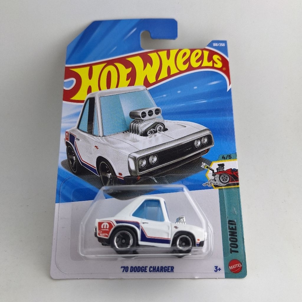 รถเหล็ก Hotwheels 70 DODGE CHARGER TOONED (ib38)