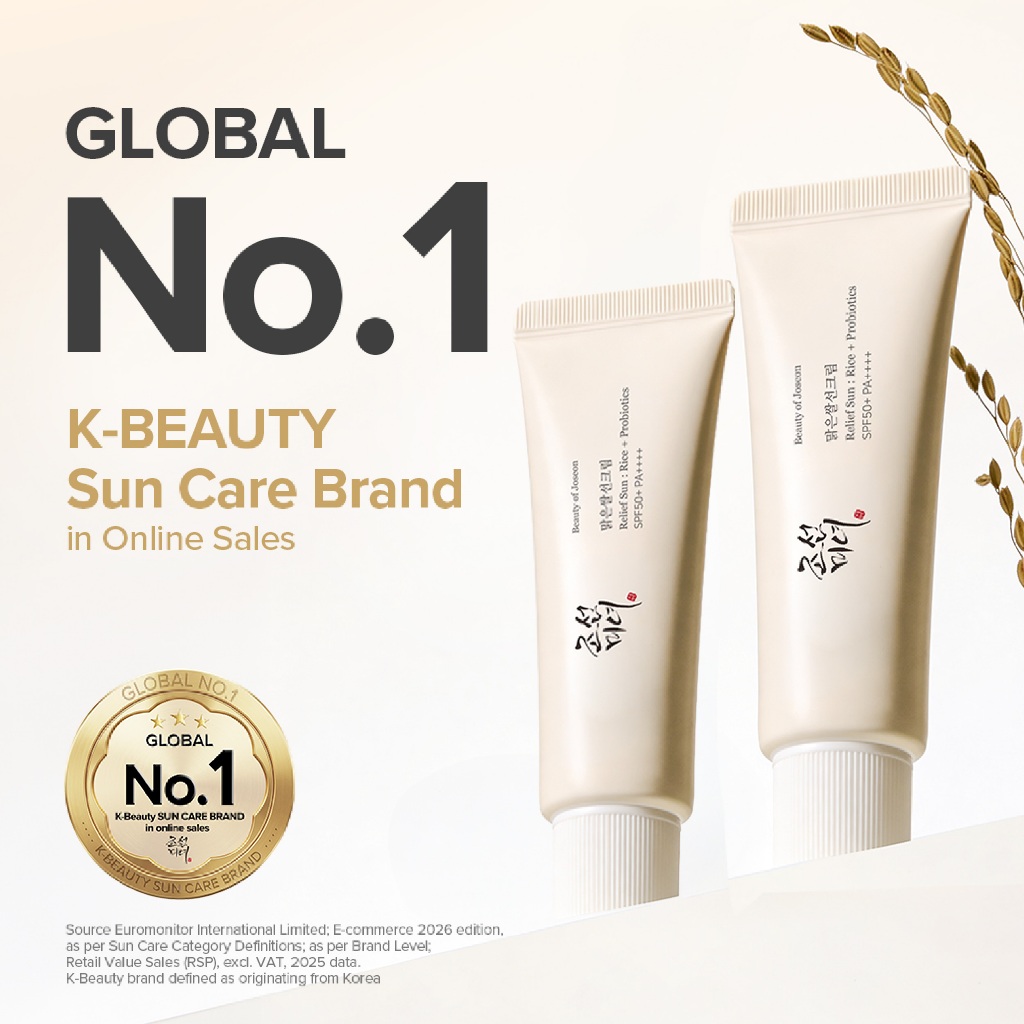 [1 แถม 1] Beauty of Joseon Relief Sun:Rice + Probiotics บิวตี้ออฟโชซอน รีลีฟซัน:ไรซ์+โพรไบโอติกส์