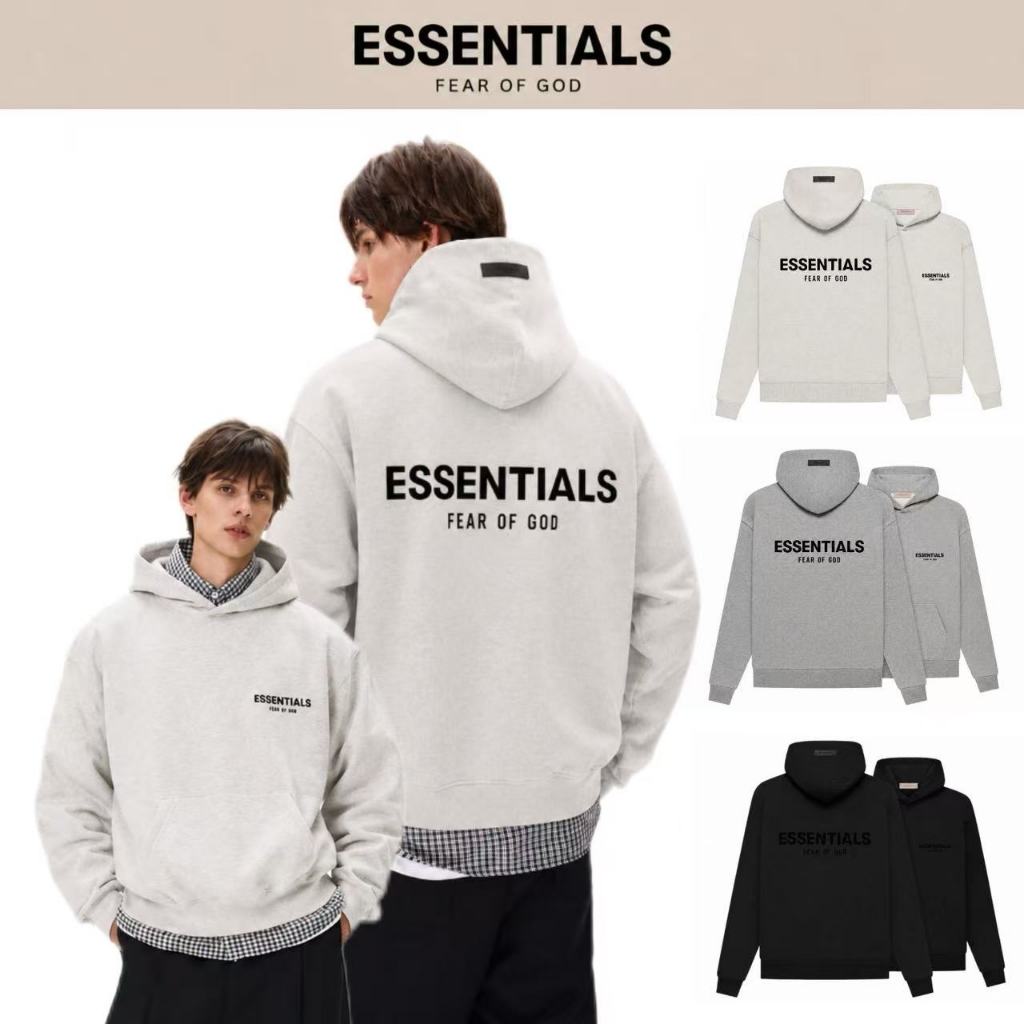 100% Authentic Fear of god Essentials SS22Hoodie Streetwear brand oversize