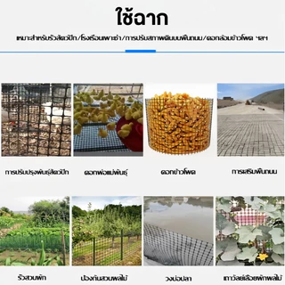ตาข่ายพลาสติก ตะแกรงพลาสติก 6เหลี่ยมรังผึ้ง ตาข่ายพลาสติกรูปสี่เหลี่ยมไร้พิษไร้กลิ่น แข็งแรงทนสึกหรอ อเนกประสงค์ ตาข่ายล