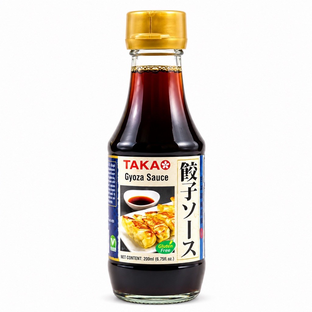 ซอสเกี๊ยวซ่า ทาคาโอะ 200มล. (Gyoza Sauce 200ml. - Takao) ซอสติ่มซำ (Timsum also)