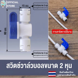 อะไหล่เครื่องกรองน้ำ ข้อต่อเครื่องกรองน้ำ พลาสติกสวมเร็ว ต่อกับสายเครื่องกรองน้ำ
