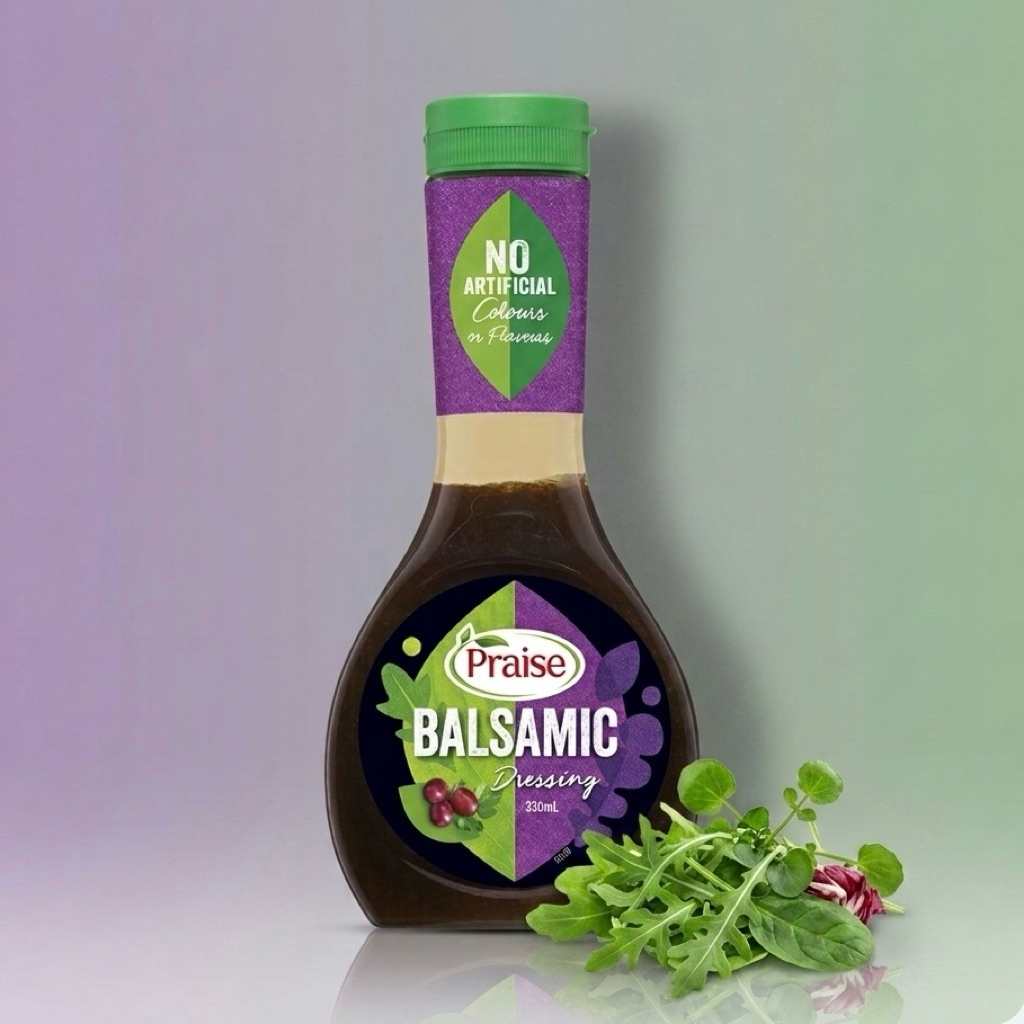 Praise Balsamic Dressing 330ml เพรส น้ำสลัดบัลซามิก ขนาด 330ml