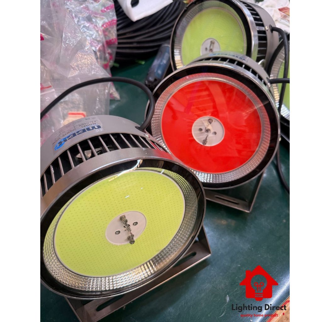 ไฟตกหมึก ล่อหมึก 500วัตต์ AC 220V มีสีแดง สีเขียว สีฟ้าอมเขียว และสีน้ำเงิน