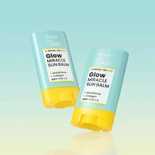 FROM THE SKIN Glow Sun Cream/Glow Miracle Sun Balm/Glow Deep Cleansing Foam/Glow Deep Cleansing Foam/Glow Peel Off Pack