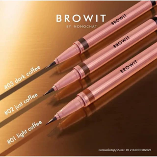 ดูโอ้บราว บราวอิท DUO BROW AND EYELINER 0.35ML+0.2ML BROWIT ดินสอเขียนคิ้ว