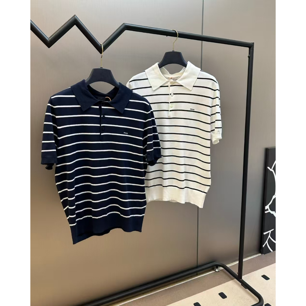 【Wmelon P D 】เสื้อโปโล 26SS คงไว้ซึ่งการออกแบบดั้งเดิม ดูรูปภาพ ติดต่อฝ่ายบริการลูกค้าครับ