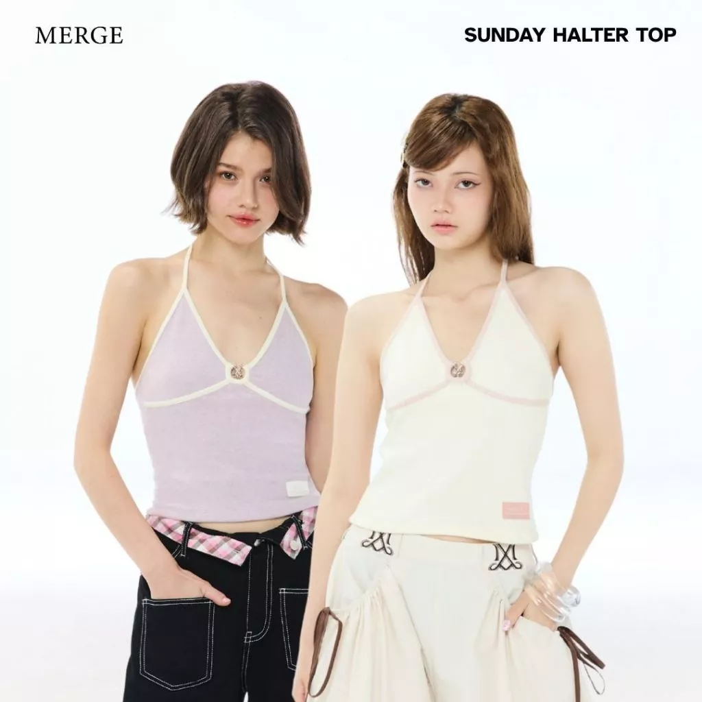 Merge Official - Sunday Halter Top (พร้อมส่ง)