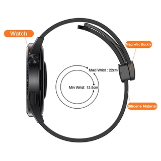 สําหรับ Black Shark GS3/GS3 Ultra/GS3 Sport สมาร์ทสายนาฬิกาซิลิโคนเปลี่ยน MEN Band สร้อยข้อมือเข็มขัด