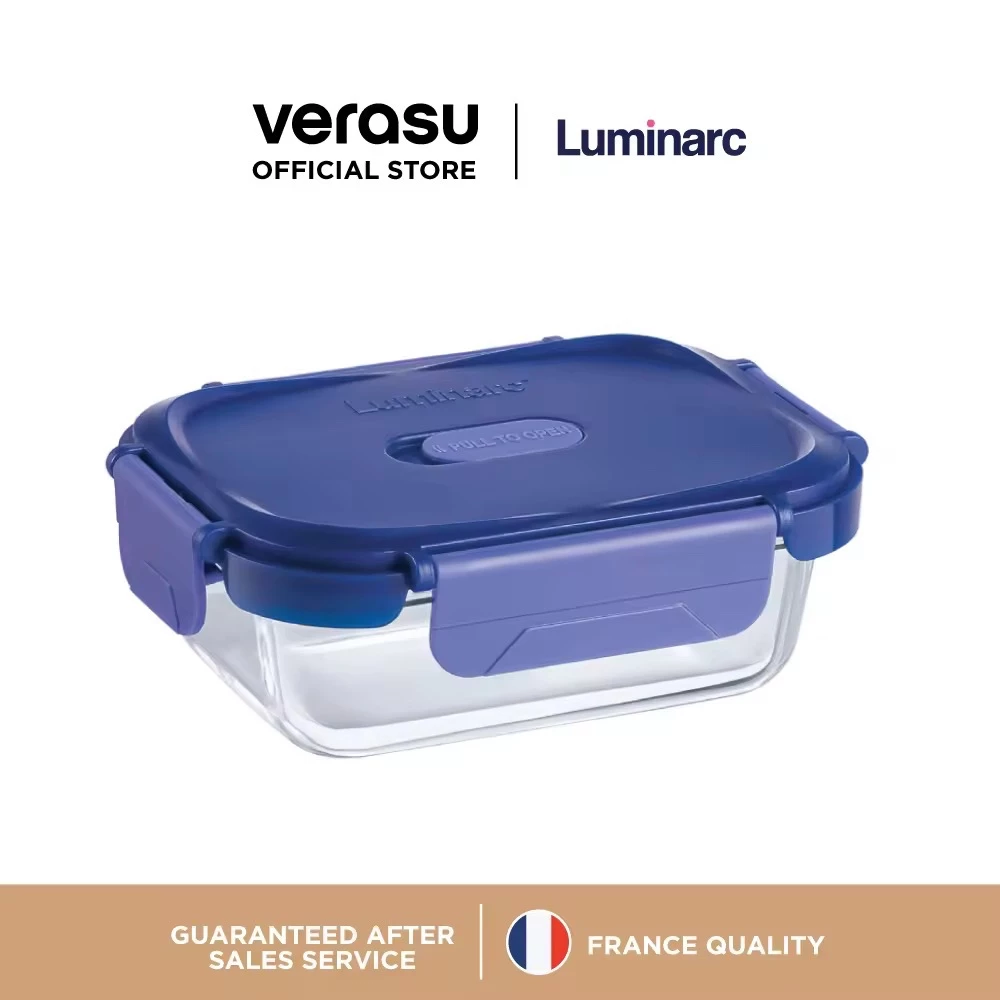 LUMINARC กล่องแก้วถนอมอาหาร ผืนผ้า 1520 มล. Putina LUMINARC รุ่น ARC-X1234