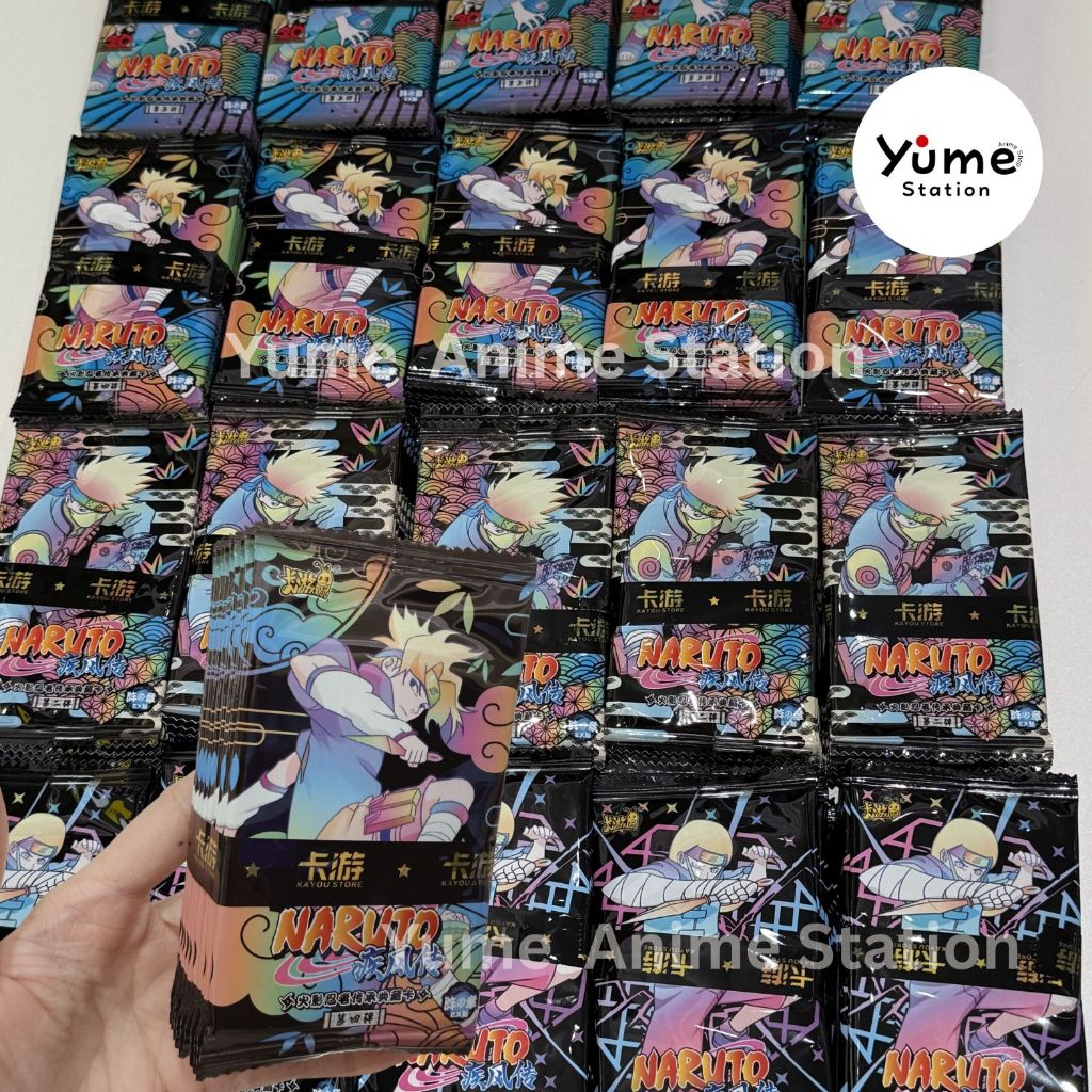 (พร้อมส่ง) Naruto Jin Ex 2,3,4,5 ยกเซท 20 ซอง (ครบ100ซองการันตียกกล่องใหม่🔥)