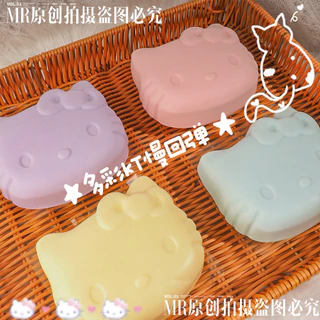 🇹🇭พร้อมส่งในไทย🇹🇭สกุชชี่เค้กKTหยิก Reboundช้า ของเล่นคลายเครียด💖