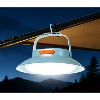 UFO พลังงานโซล่าเซลล์ LED ชาร์จUSB ได้ โคมไฟแขวนพกพา สว่างมาก แคมป์ ตลาดนัด ฉุกเฉิน IP69กันน้ำ 🔥ส่วนลดวันนี้ ! 🔥