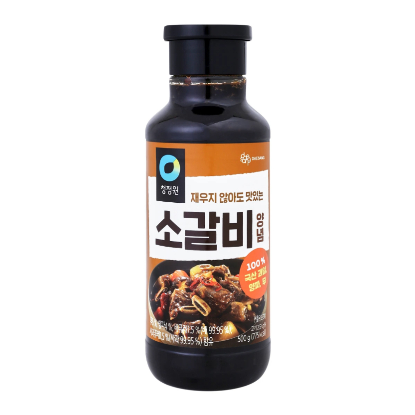 BEEF GALBI MARINADE บีฟ คัลบี มาริเนด (ซอสสำหรับหมักซี่โครงเนื้อ) Exp.8/2026