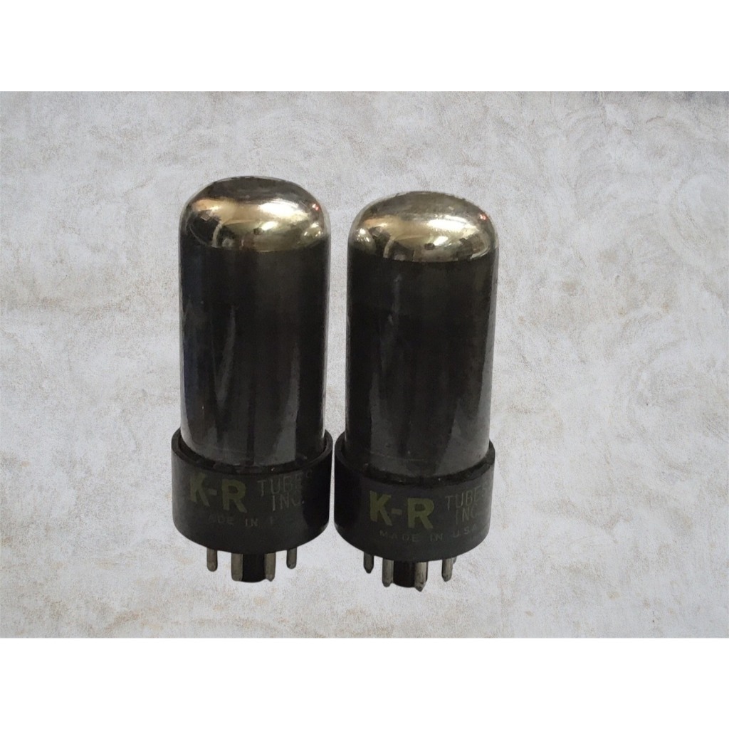 หลอด 6V6GT ยี่ห้อ K-R TUBES ผลิตโดย RCA USA (ราคาต่อตู่)