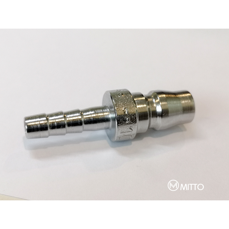 10 PH ข้อต่อสวมเร็ว คอปเปอร์ลม ตัวผู้ ขนาดสแตนดาร์ด รุ่น 10PH หางปลา 3/16" Plug High coupler 10PH st