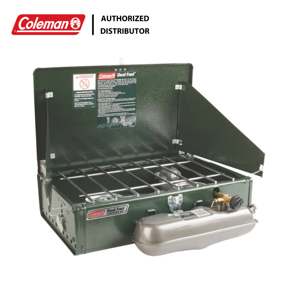 Coleman US 424 Dual Fuel 2-Burner Stove 03648 เตาน้ำมัน