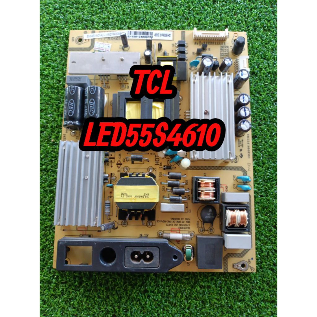 บอร์ดเพาเวอร์ซัพพลายทีวี tcl 55 นิ้วรุ่นLED55S4610แท้ถอด
