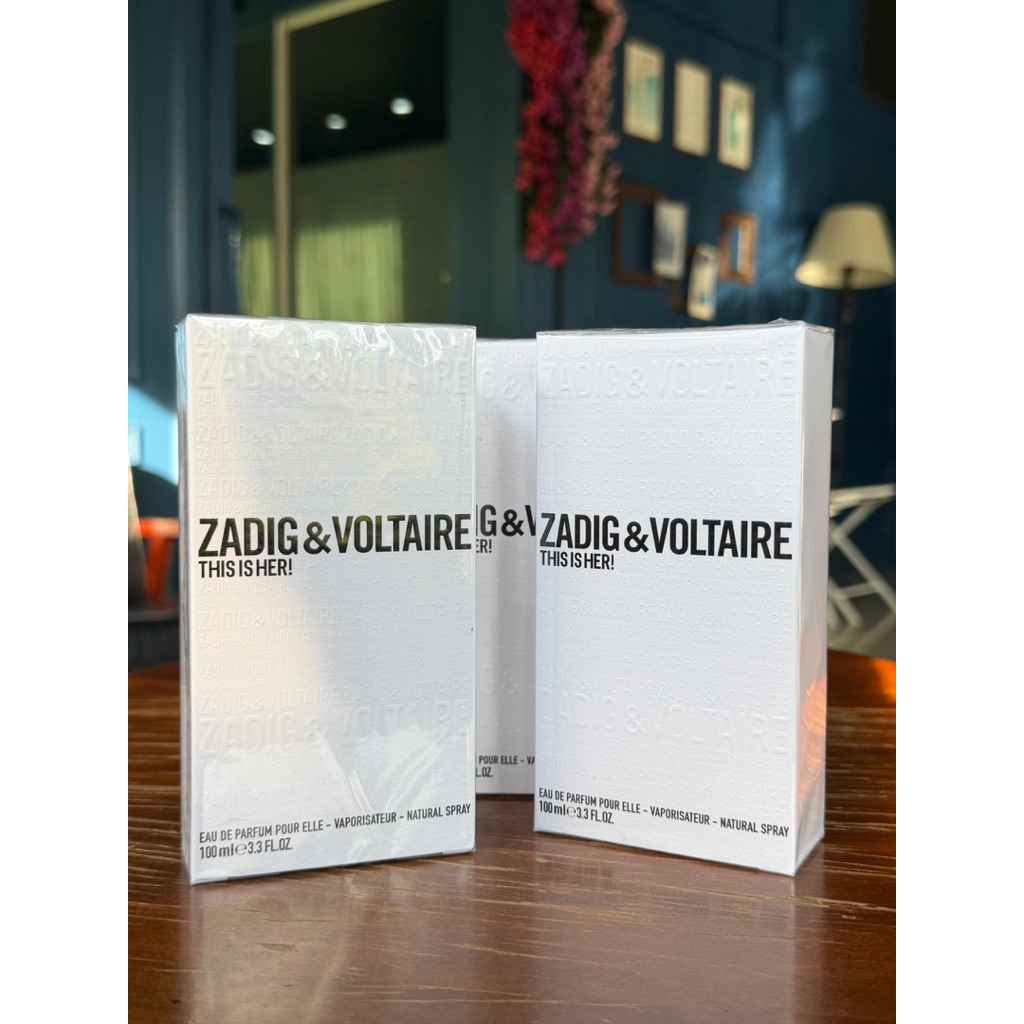 น้ำหอม Zadig & Voltaire This Is Her EDP 100 ml กล่องซีล
