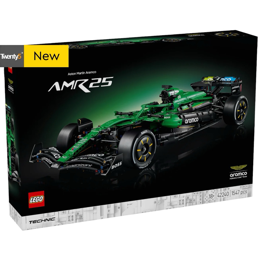 (พร้อมส่ง) Lego Technic 42240 Aston Martin Aramco AMR25 F1® Car