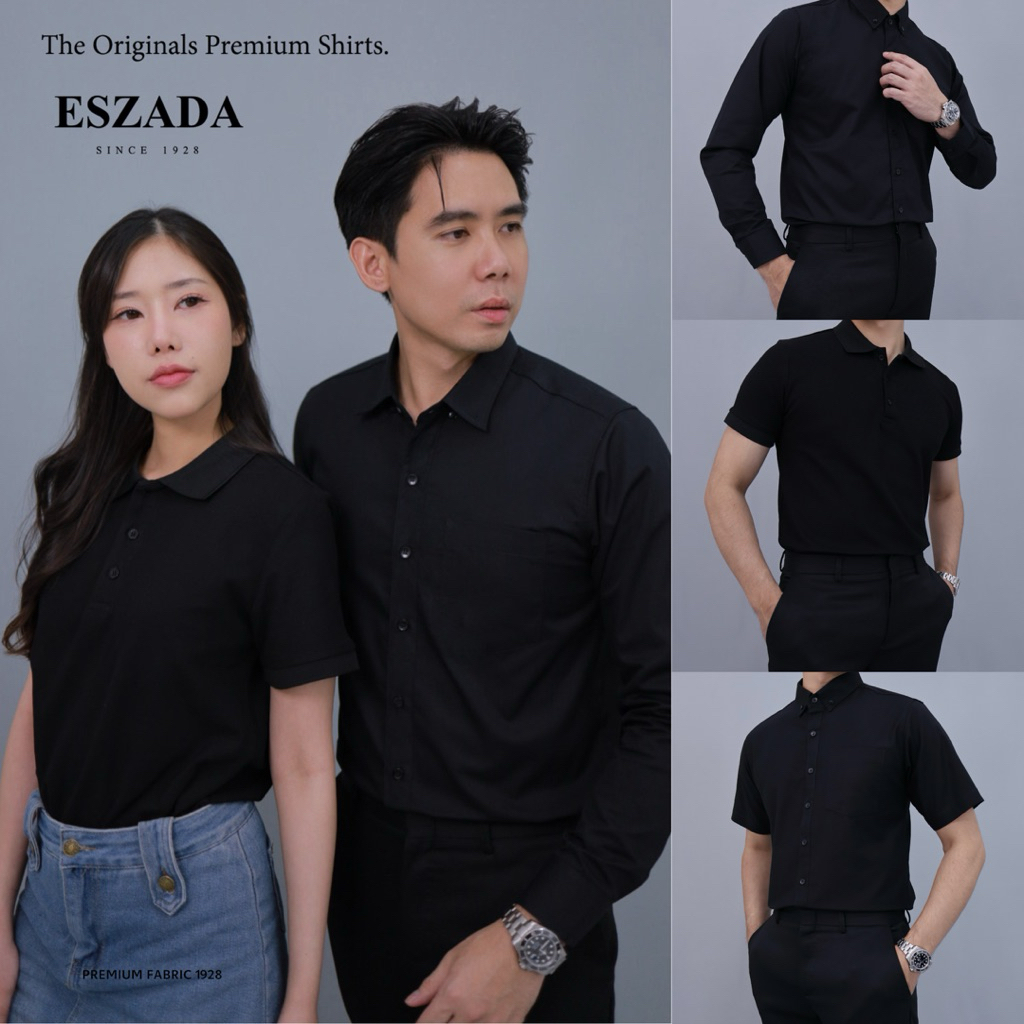ESZADA เสื้อดำรวมทุกคอลเลคชั่นเอซซาด้า The Black Edition ESZADA Design by BKK A+ SL0