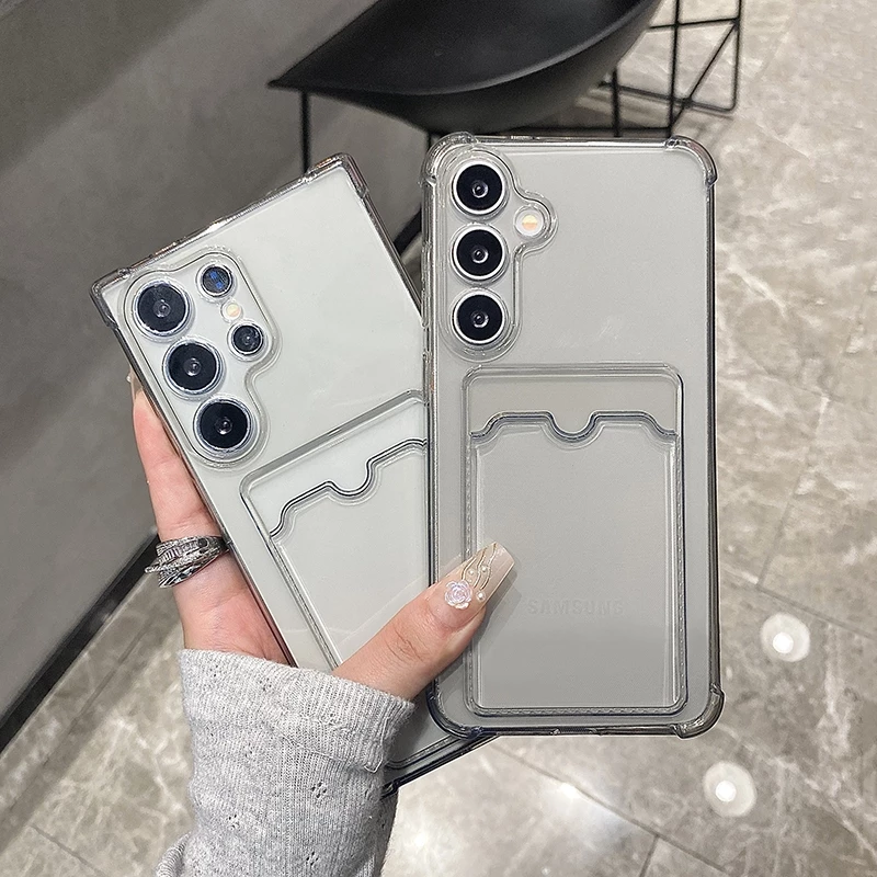 ถุงใส่การ์ดเคสโทรศัพท์ Samsung S26 S25 S24 FE S23 S22 S21 Ultra A73 A57 A56 A55 A54 A53 A52s A37 A36 A35 A17 A16 A15 A14
