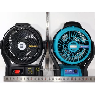 ถูกที่สุด!! พัดลมไร้สาย Osuka / LUCIAN รุ่น OCF762 - M1 / OCF763 - M1 [ มีไอน้ำ ] ขนาด 9" พัดลมแบตเตอรี่ พัดลมพกพา พัดลม