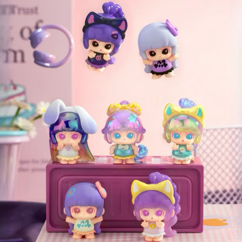[ระบุตัว] 👧🏻 Lancy LuLu - cute girl alliance  mini figure พร้อมส่ง ของแท้💯