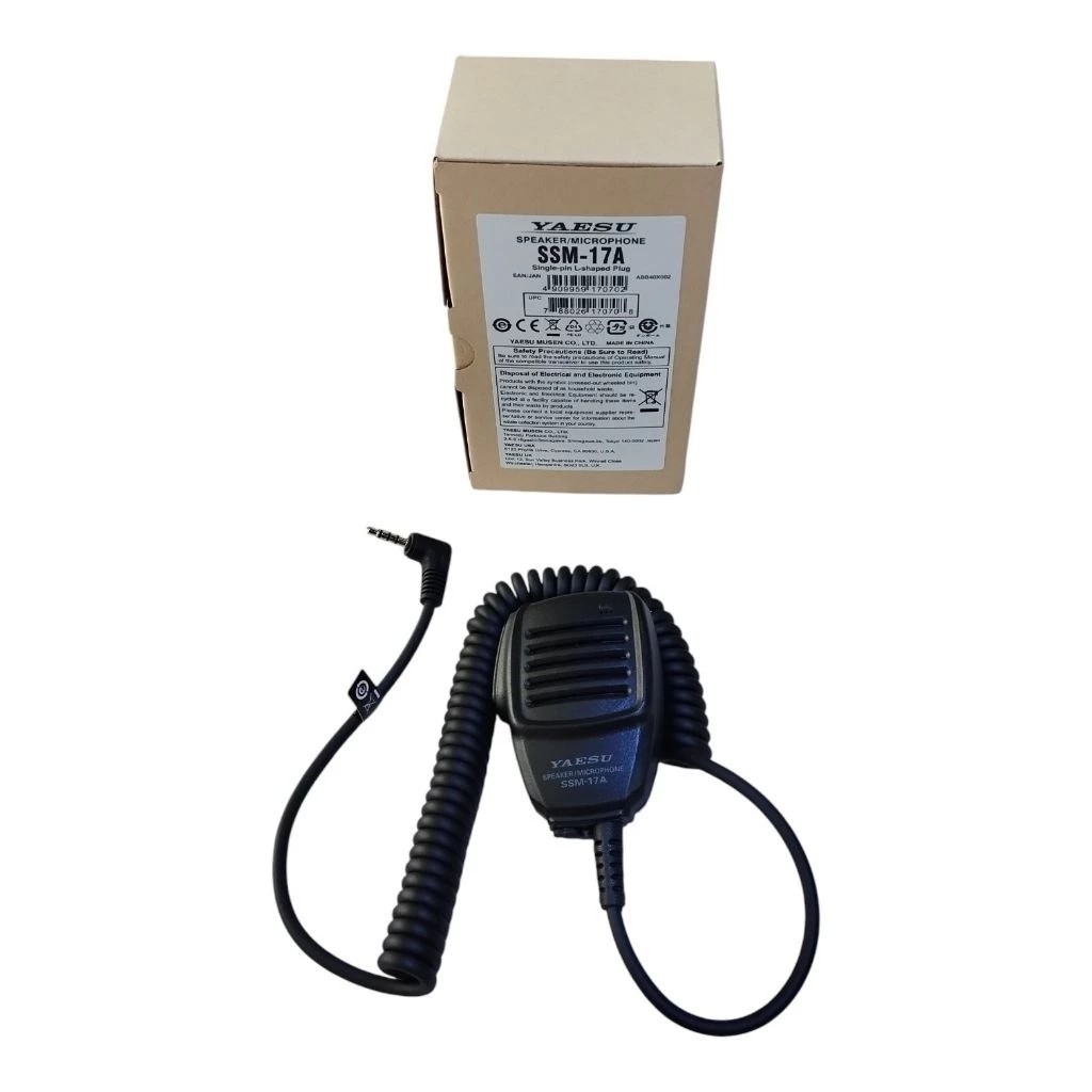 Yaesu SSM-17A ไมค์นอกวิทยุสื่อสารแท้  สำหรับวิทยุ Yaesu หลายรุ่น  ของแท้ 100%