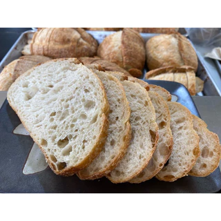 Sourdoughs Bread Plain Original 650g /300 g ขนมปังซาวโดว์ เพลน ออริจินอล ยีสต์ธรรมชาติ แป้งสาลีไม่ขัดสี #เจ