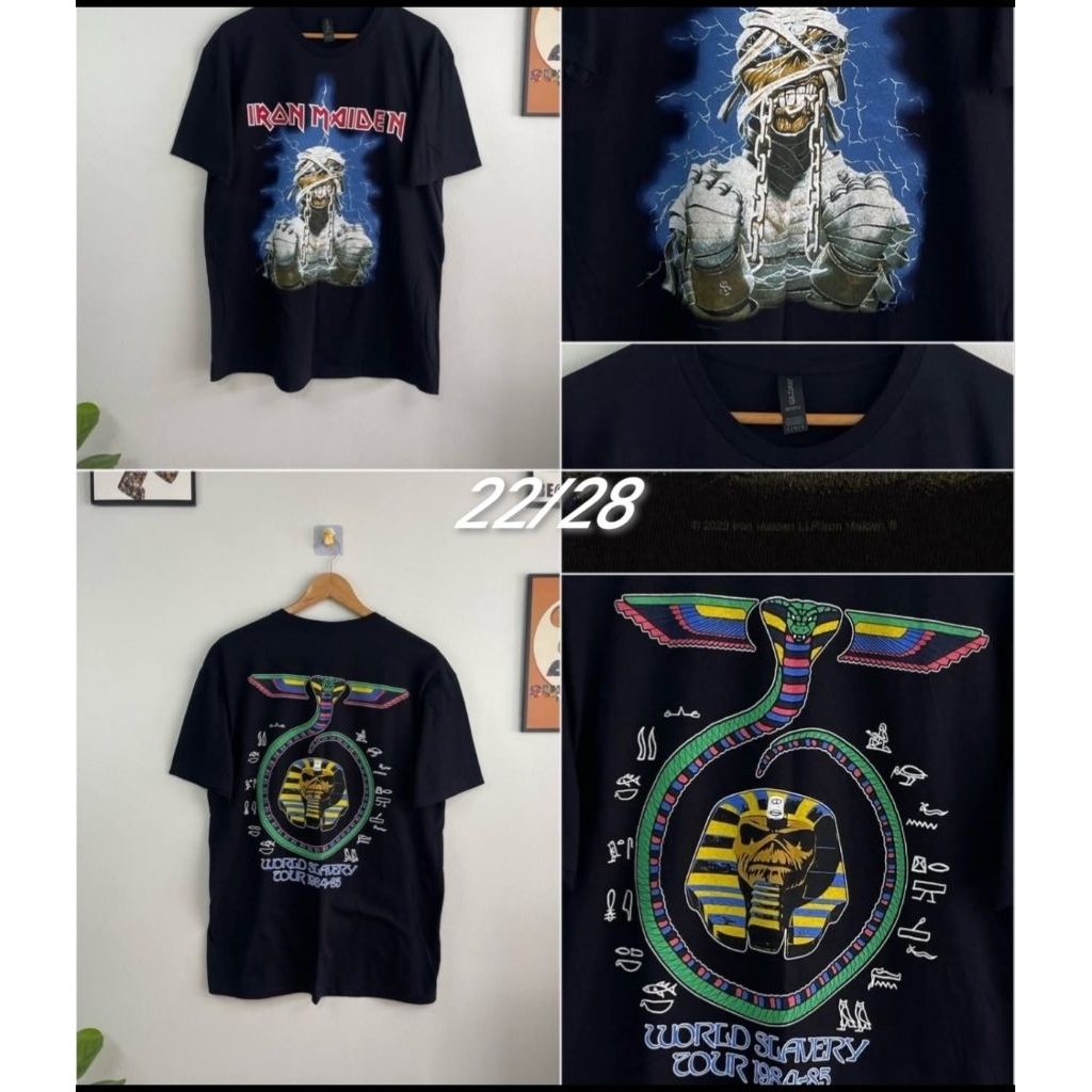 ยืดตัวนี้คือลาย Iron Maiden - World Slavery Tour '84-'85 (ลายมัมมี่ Eddie จากอัลบั้ม Powerslave) Gil