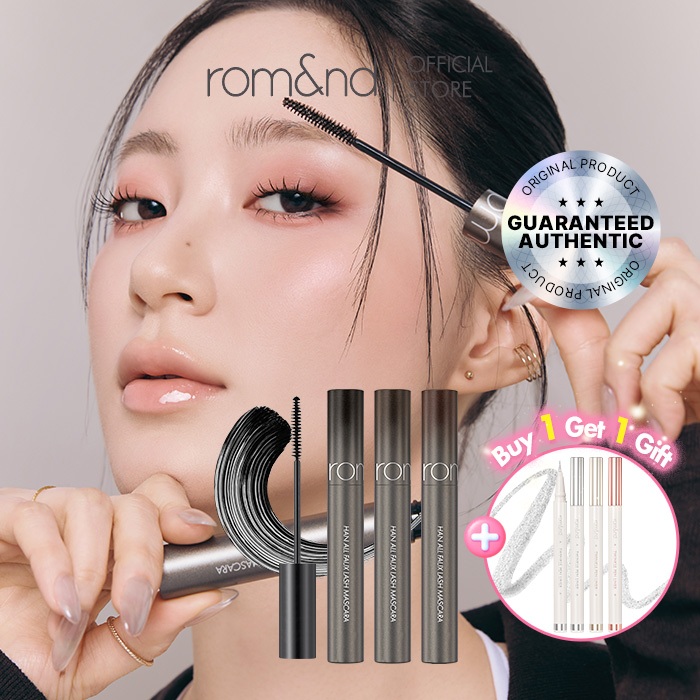 [rom&nd official] rom&nd HAN ALL FAUX LASH MASCARA 7.0g (3 colors) | Clump-Free, Long-Lasting, Curling & Volume Mascara